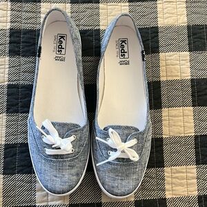 Keds Teacup Chambray slipon shoes